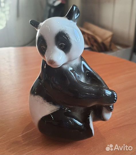 Статуэтка Панда. лфз, анималистика. СССР