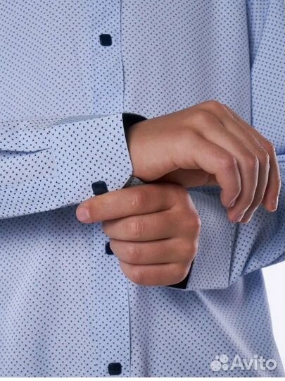 Рубашка для мальчика школьная