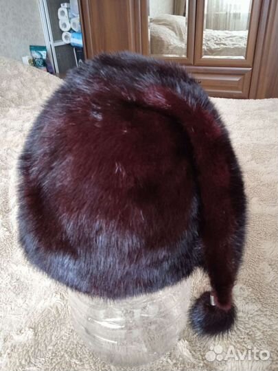Шапка норковая женская