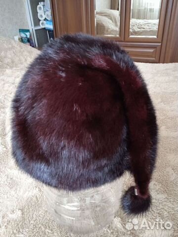 Шапка норковая женская