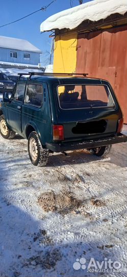 LADA 4x4 (Нива) 1.7 МТ, 1996, 341 462 км