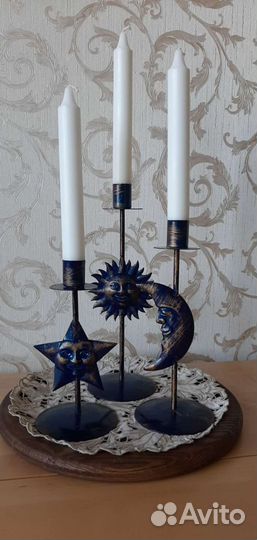 Группа подсвечников металл Германия