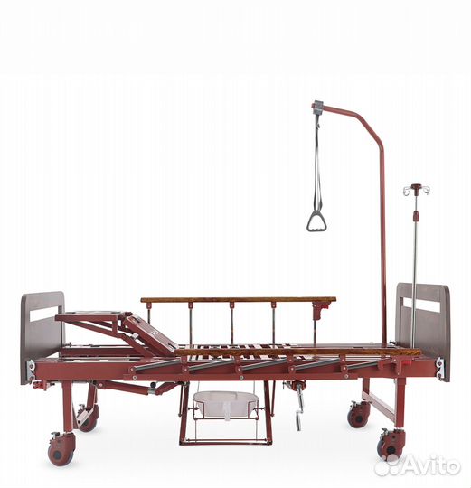 Медицинская кровать железная для лежачих больных