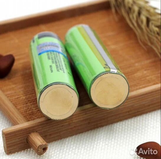 Аккумуляторы 18650 3400 мАч, с выпуклым +