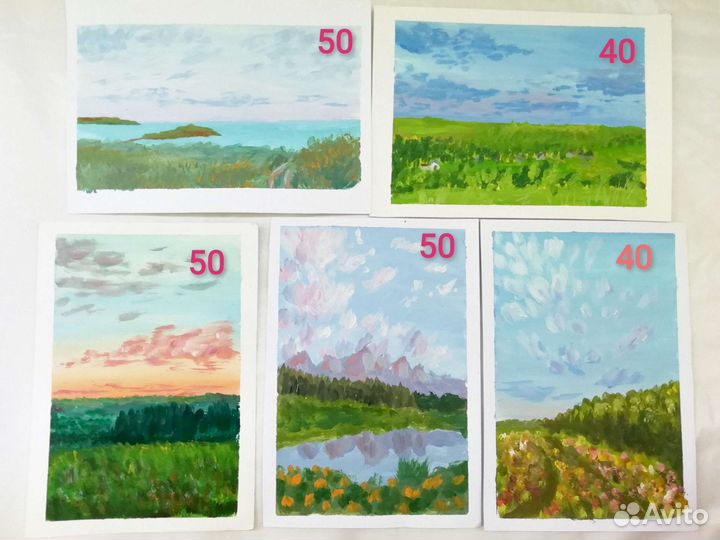 Рисунки, этюды, эскизы