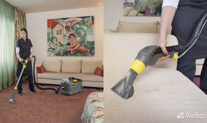 Аренда моющего/строител пылесоса Karcher Puzzi 8/1