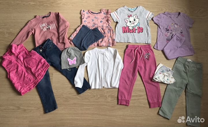 Пакет вещей для девочки