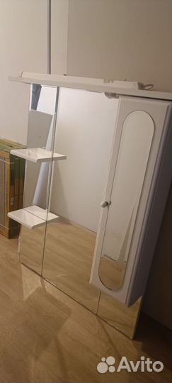 Зеркало шкаф в ванную с подсветкой