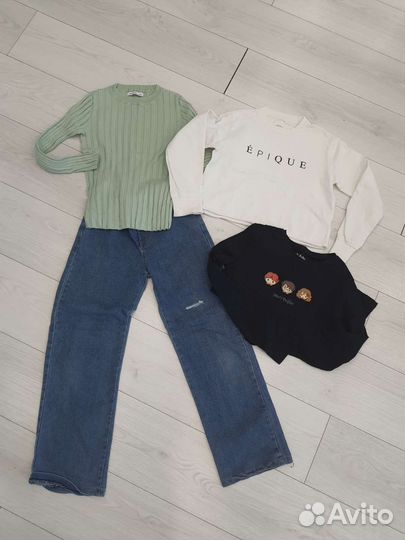 Вещи пакетом на девочку