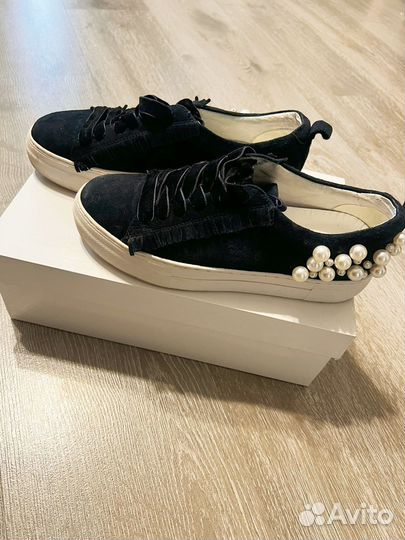 Кеды женские натуральная кожа