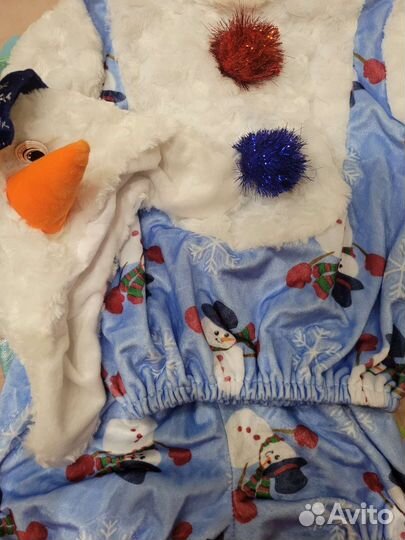 Костюм снеговика для мальчика