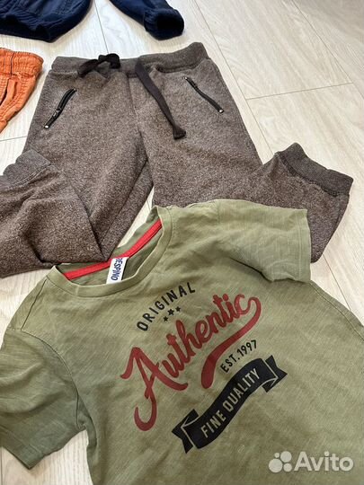 Вещи пакетом на мальчика 104 110