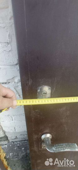 Дверь входная металлическая утепленная