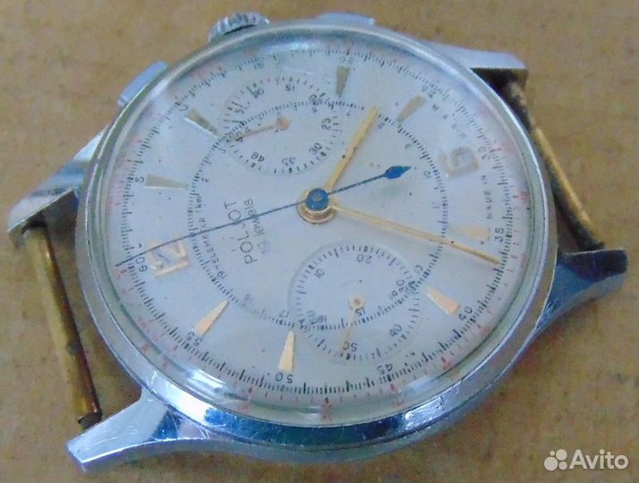Часы СССР хронограф №06937 Полет. poljot 19 к