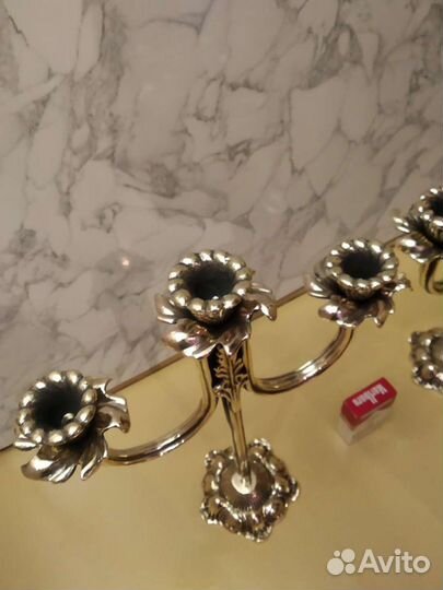 Подсвечник.Бронза