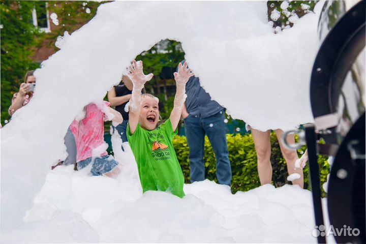 Пенное шоу/ Пенная вечеринка, Выпускные, Анимация