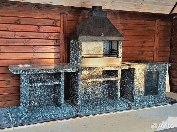 Мангальная зона и подарок на выбор