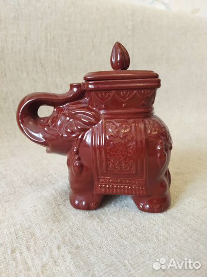 Чайница керамическая, ёмкость д/хранен. чая, новая