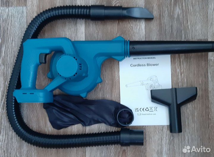 Воздуходувка-пылесос аккумуляторная 18V