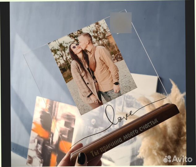 Постер рамка на стекле с фото А5 art097