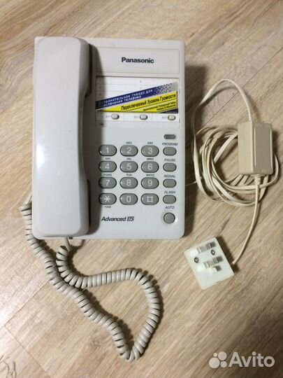 Проводной телефон panasonic