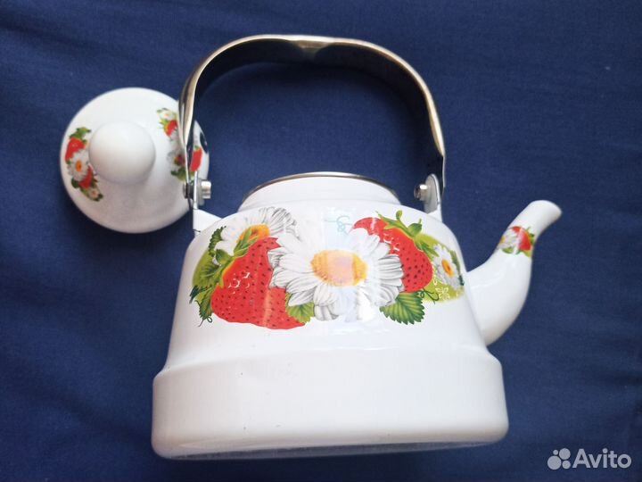 Чайник эмалированный СССР