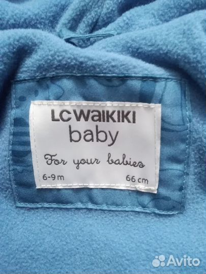 Демисезонный комбинезон 68