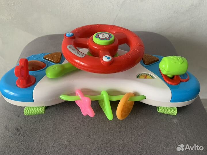 Руль детский музыкальный yan fa toys