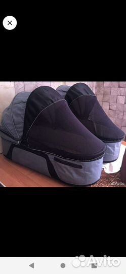 Коляска для двойни