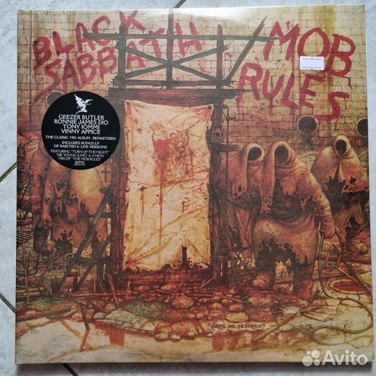 Виниловая пластинка Black Sabbath Mob Rules