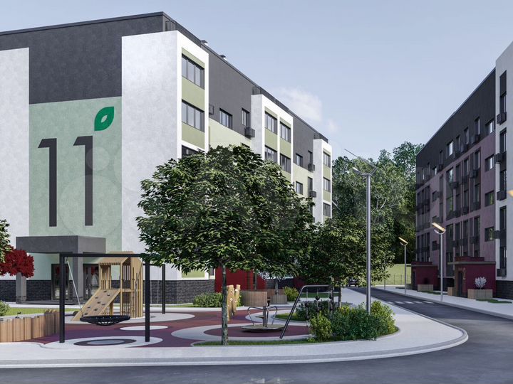 3-к. квартира, 66,1 м², 5/5 эт.