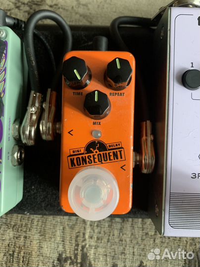 Гитарная педаль nux konsequent delay