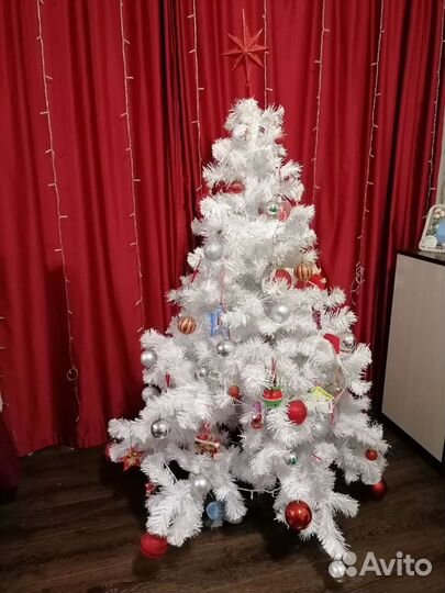 Елка искусственная белая
