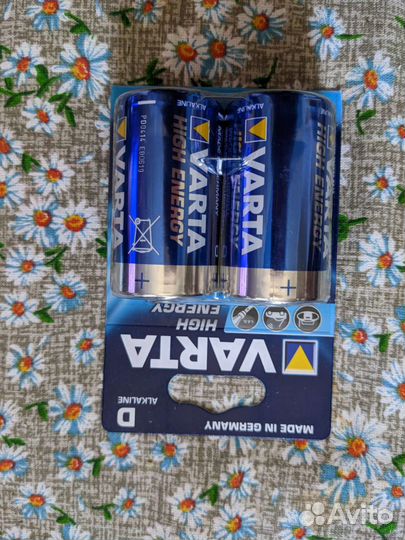 Батарейки varta D, LR20, новые 24 шт. Германия