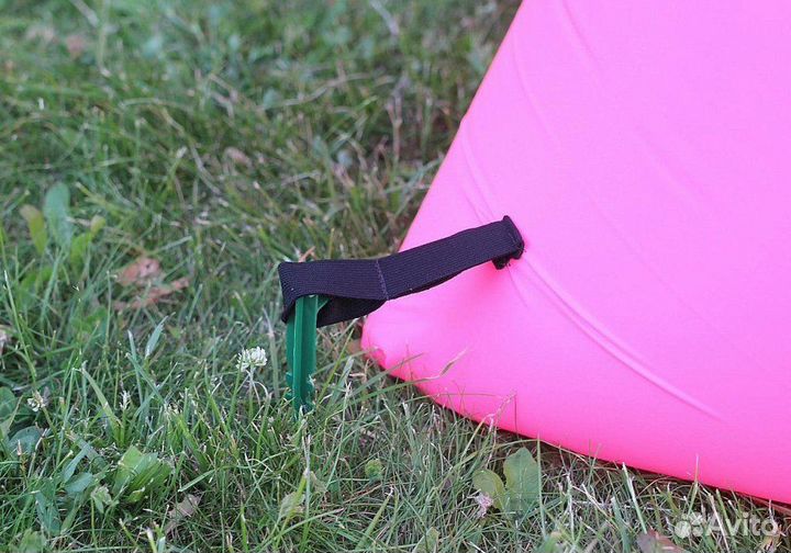 Надувной лежак AirPuf Розовый