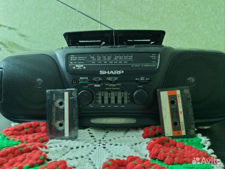 Магнитола sharp wq-750