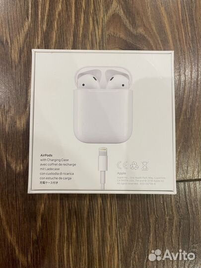 Коробка пустая для наушников earpods