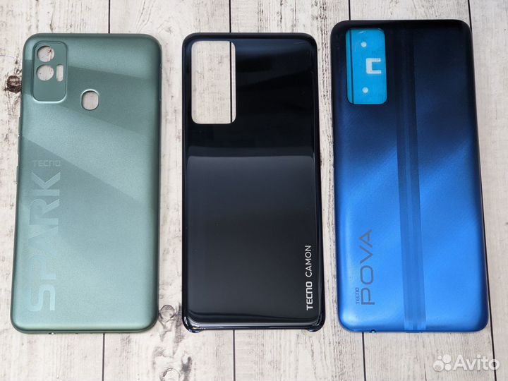 Задние крышки для телефонов Tecno, новые