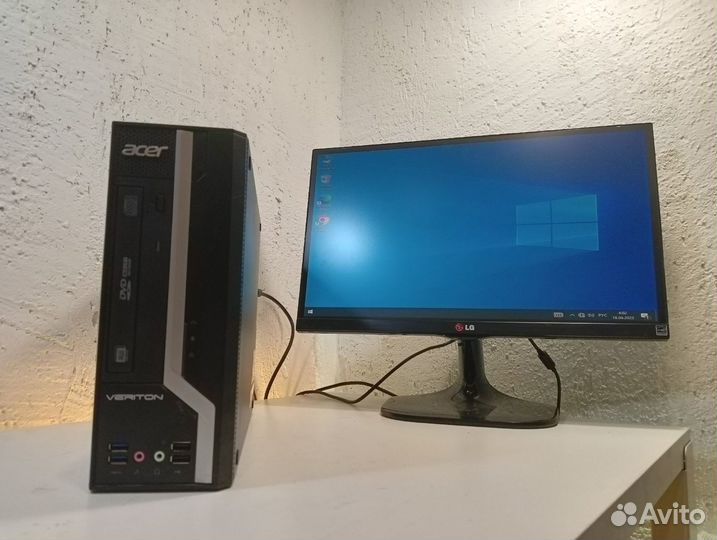 Мини Пк / Intel Core i3 4130 / SSD 256 / DDR3 8GB