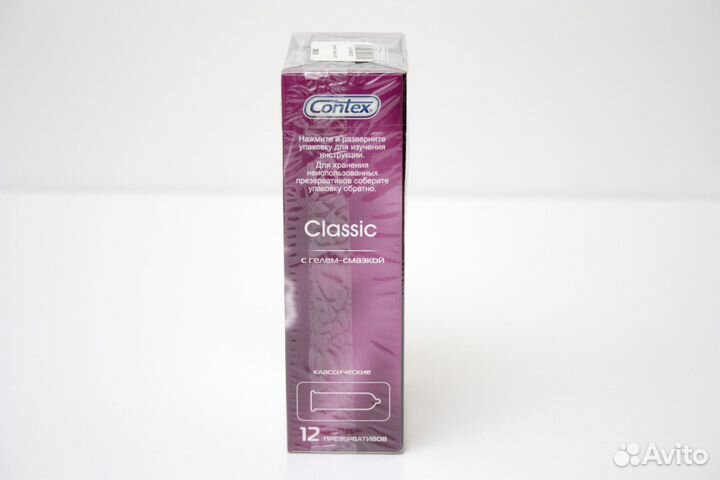 Презервативы Contex Classic 12 штук в коробке