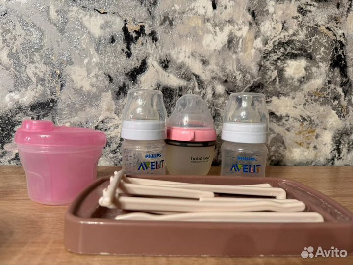 Бутылочки для кормления, сушилка для бутылочек