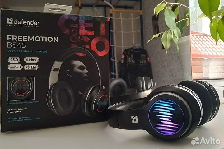 Беспроводные наушники Defender FreeMotion B545