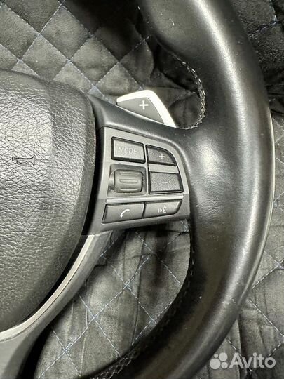 Спорт руль с лепестками на BMW f10