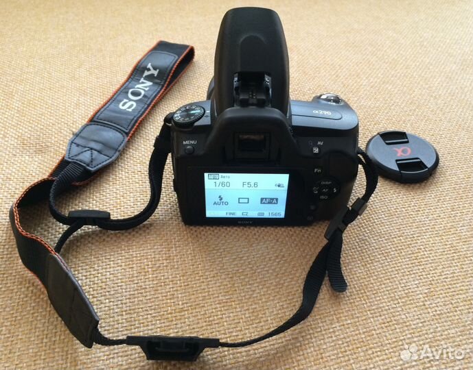 Зеркальный фотоаппарат Sony Alpha dslr-A290