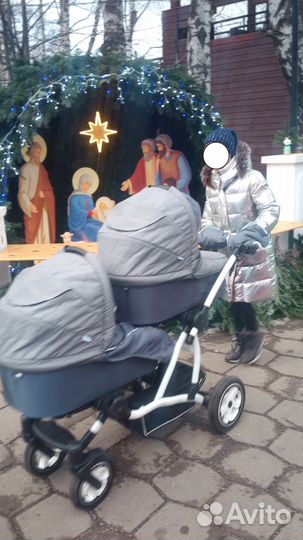 Коляска aroteam для двойни