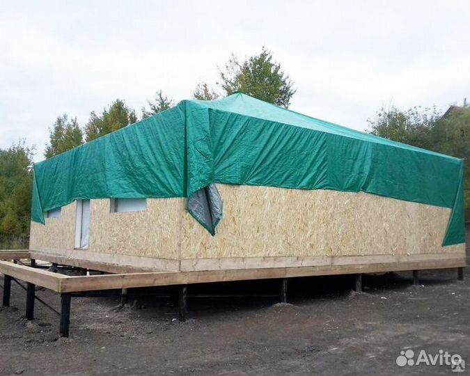 Тенты тарпаулин с люверсами