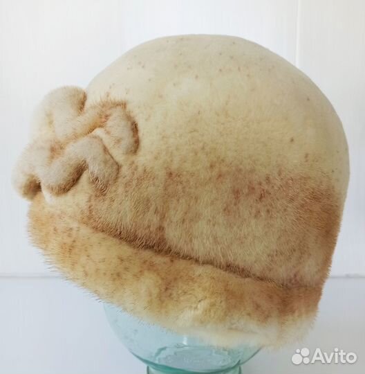 Шапка норковая женская