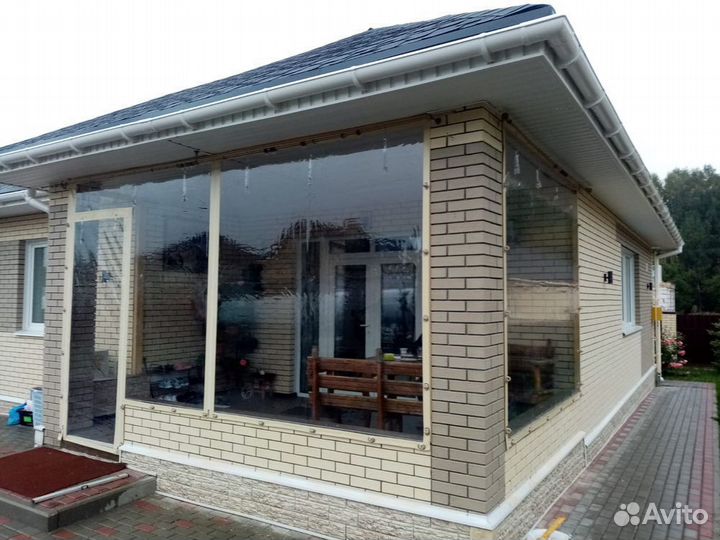 Тонированные мягкие окна