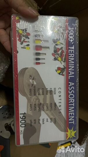 Обжимка наконечников и набор 1900шт., новый