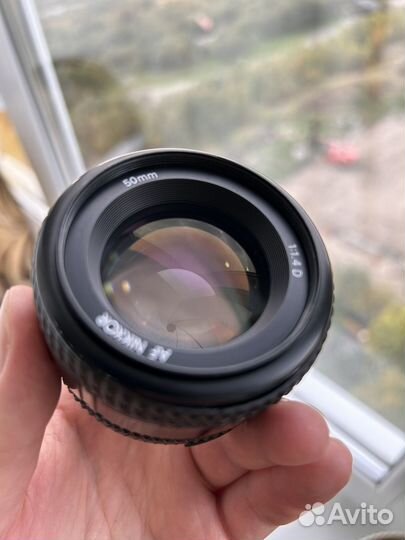 Объектив nikon 50mm f 1.8d af s nikkor